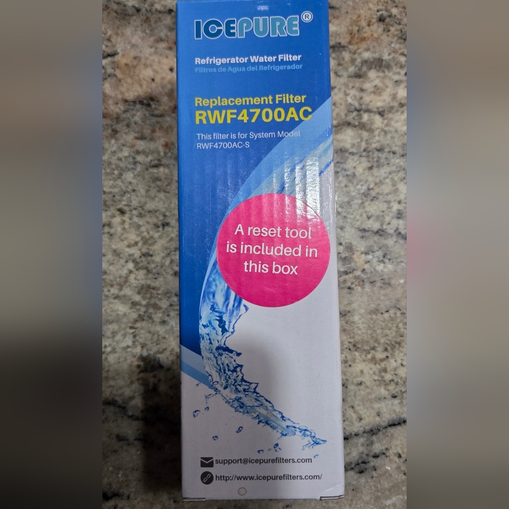 ICEPURE Refrigerator Water Filter RWF4700AC For Samsung New In Box